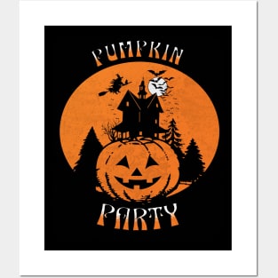 Pumpkin Party - Halloween Posters and Art